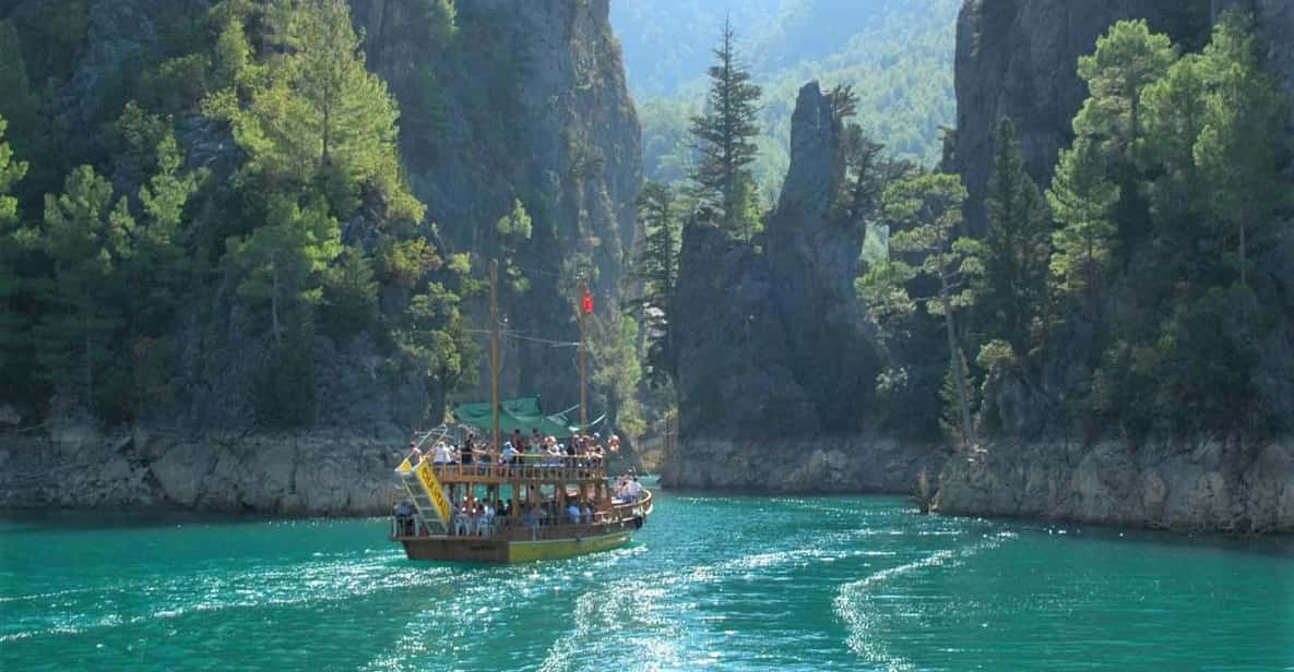 Antalya: Green Canyon Boat Trip With Lunch and Drinks - Nearby Attractions to Explore