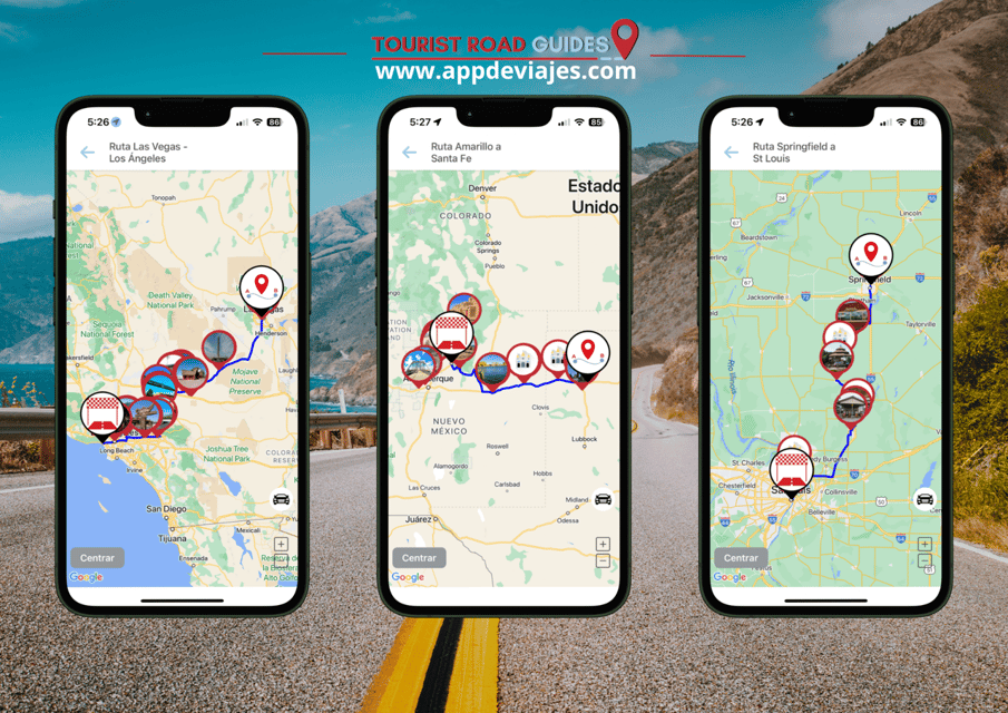 App Self-Drived Road Route 66 Complete Usa Mother Road - Customizing Your Route 66 Adventure