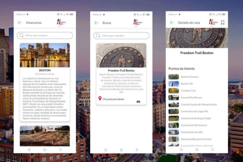 App Self-Guided Tours With Audioguide Boston - Wheelchair Accessibility