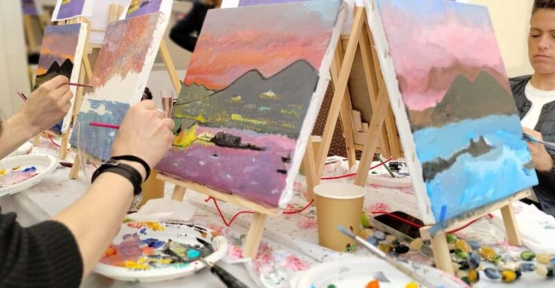 Art Workshop in Naples City Centre With Aperitif - Restrictions