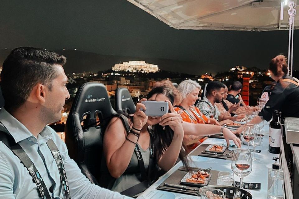 Athens: Dinner in the Sky Experience - Whats Included