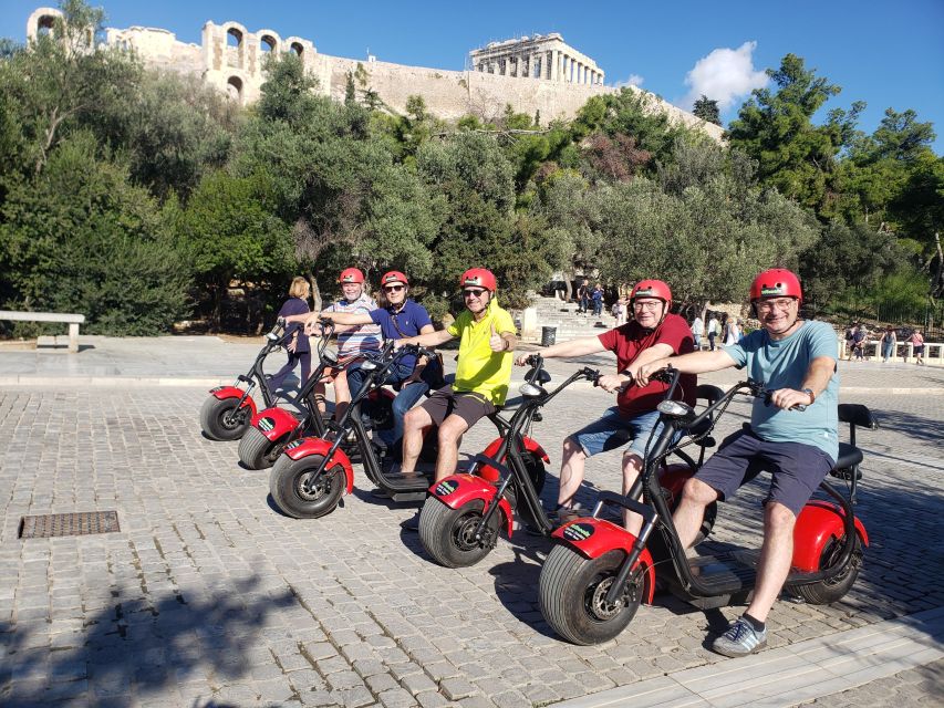 Athens: Guided E-Scooter Tour Around Acropolis - Meeting Point and Directions