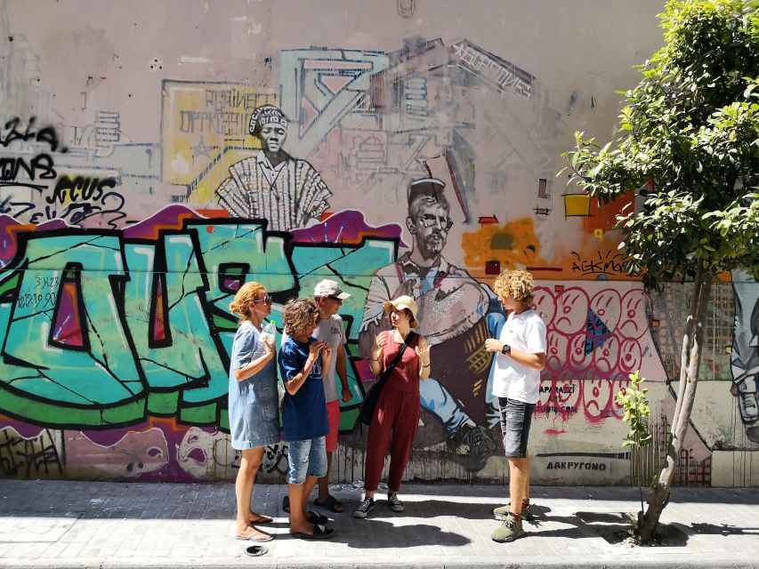 Athens: Guided Urban Street-Art Tour - Tour Path