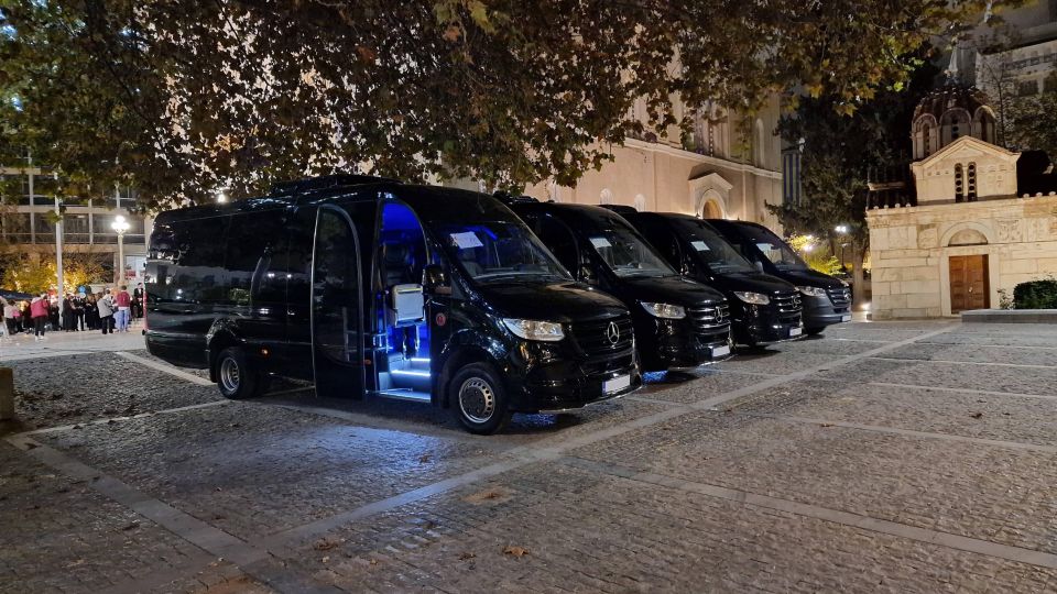 Athens to Kyllini Economy Transfer Van and Minibus - Additional Costs