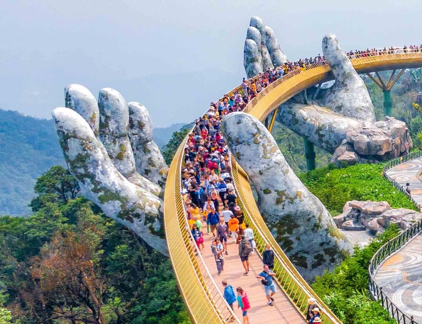 BA NA HILL – GOLDEN BRIDGE FULL DAY TOUR FROM DA NANG/HOI AN - Adventure Ride: Slide of Tube Car