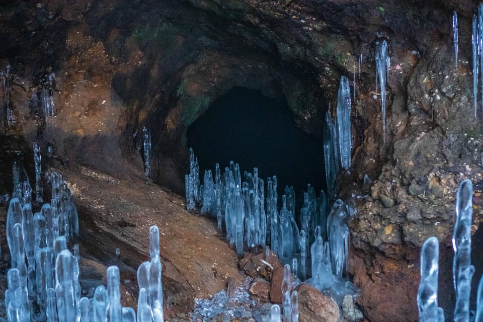 Bamboo Ice Cave: Snowshoe to See a Natural Phenomenon! - Exploring Hokkaidos Natural Beauty