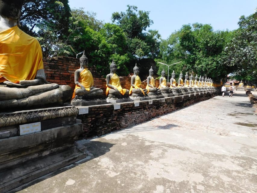 Bangkok: Ayutthaya Private Guided Tour With Hotel Transfer - Wat Yai Chai Mongkhon