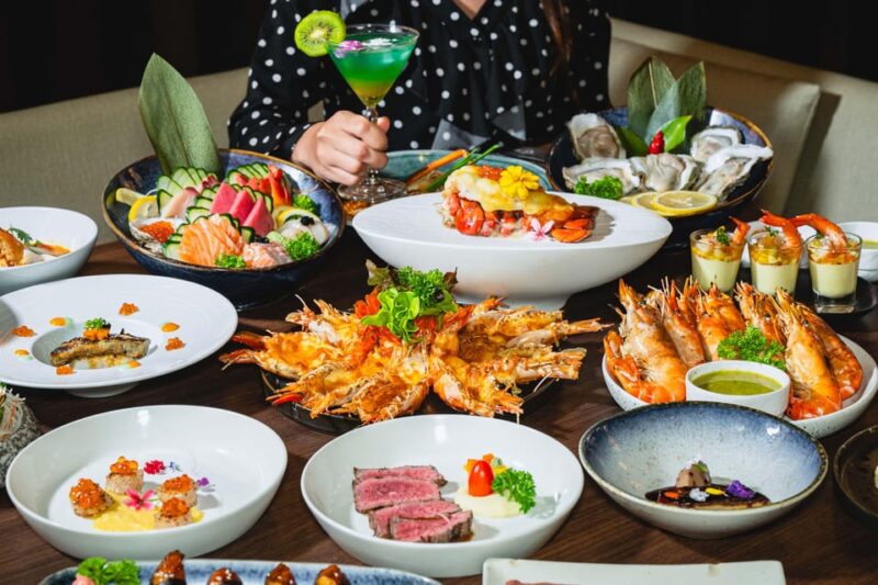 Bangkok: Great Harbour International Buffet - Food Stations and Inclusions