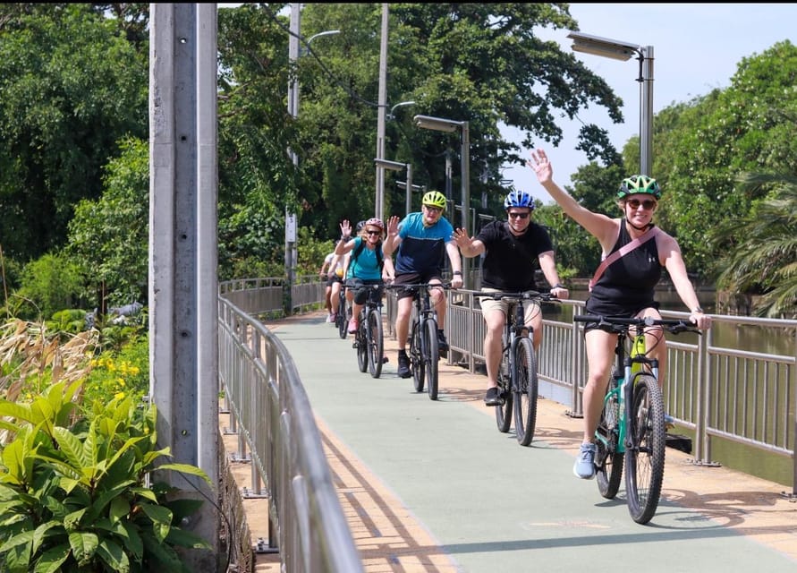 Bangkok Jungle Bike Tour: Pick up and Lunch Included - Cycling Through Park and Gardens