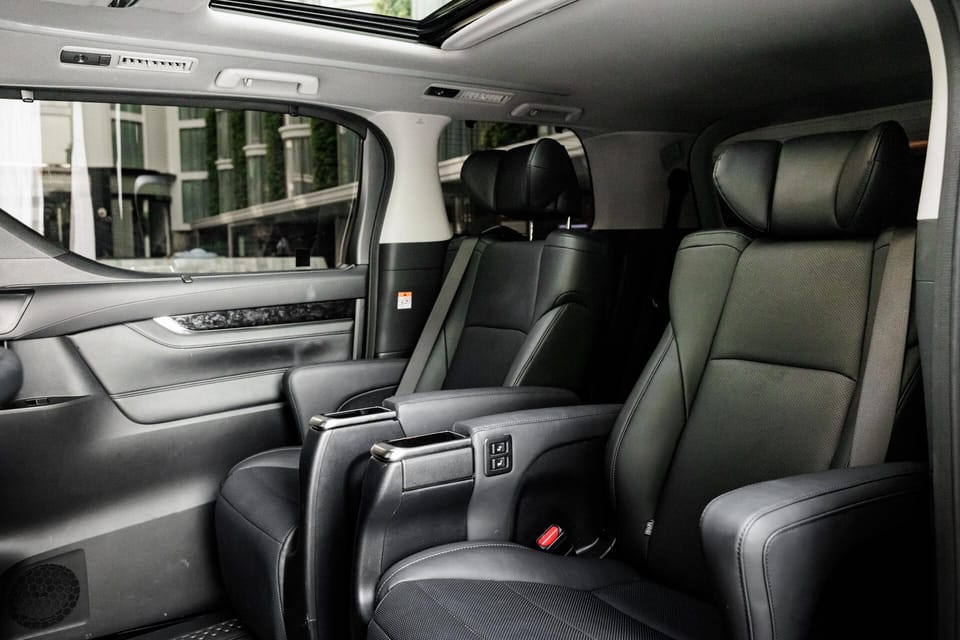 Bangkok Luxury Van Chauffeur : Private Alphard Ride 6 Hours - Safety Policies