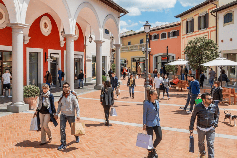 Barberino Designer Outlet: Train + Bus From/To Pisa Central - Ticket Specifications