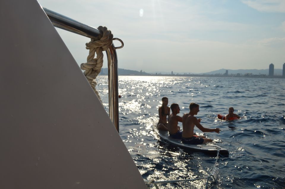 Barcelona: 2-Hour Shared Sailing Boat Tour - Inclusions