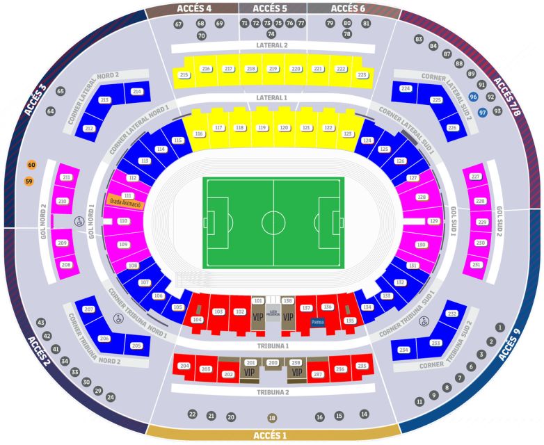 Barcelona: FC Barcelona Match Tickets at the Olympic Stadium - Match Venue and Transition