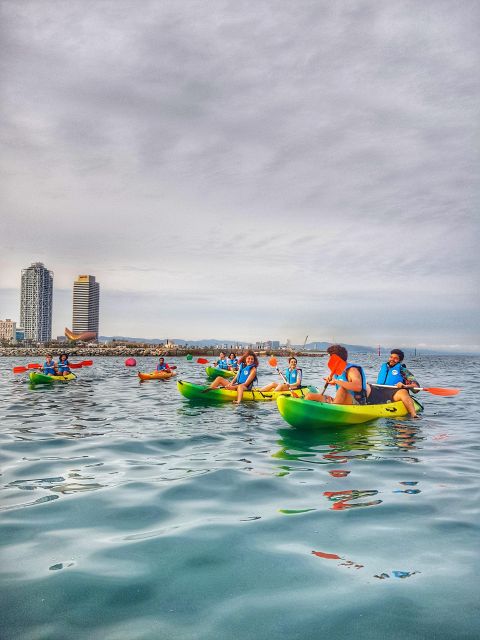 Barcelona: Skyline Kayaking Coupled With Delicious Tapas - Cancellation and Booking Flexibility