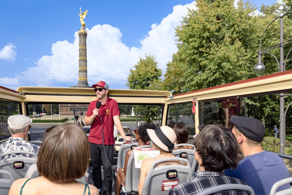 Berlin: Panorama Sightseeing Tour Live in English and German - Departure Point and Times