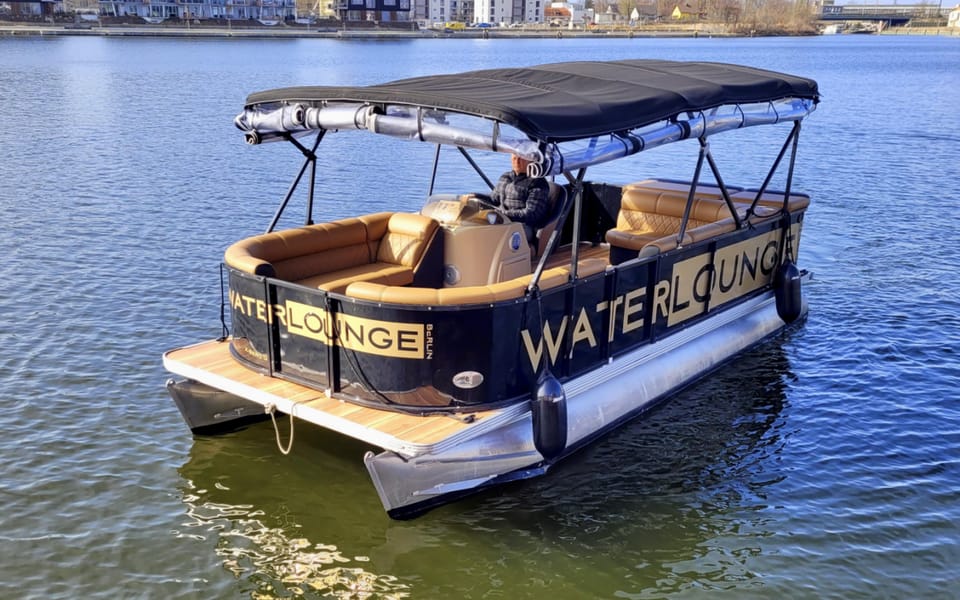 Berlin: Rent a License-Free Boat for up to 12 PAX - Riverside Dining Experiences