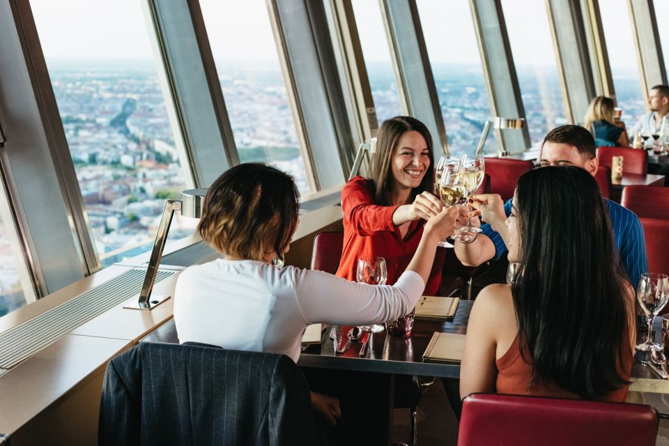 Berlin TV Tower: Fast View Entry With 3-Course Meal - Package Inclusions and Amenities