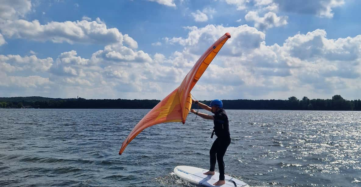 Berlin: Wingfoil Course - Fly Over the Water Driven by the Wind - Equipment and Safety