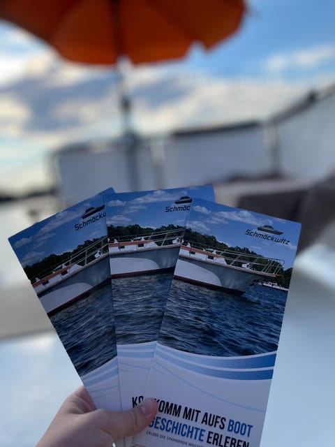 Berlin: Yacht Tour on the Lakes or City - Flexible Route Options