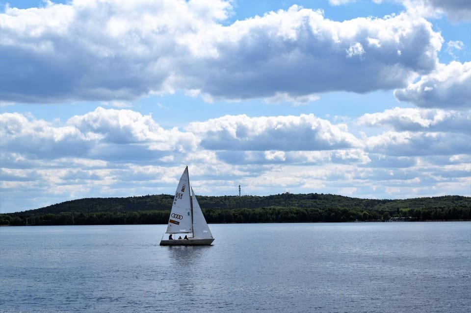 Berlins Biggest Lake & Lagoon: Bike Ride, Solar Ferry, Swim - Solar Ferry Ride on the Spree