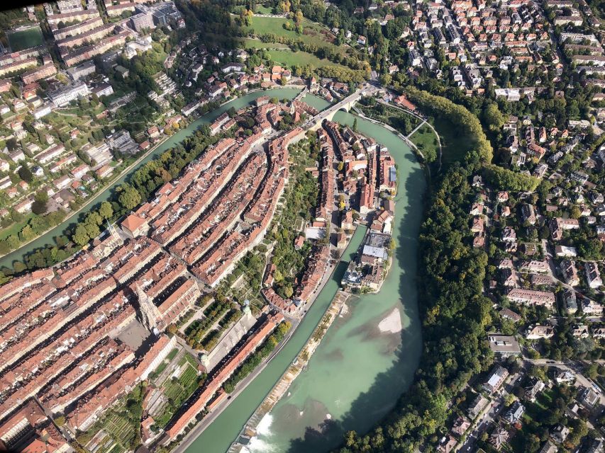 Bern: Private 18-Minute Helicopter Flight for up to 3 People - Meeting Point