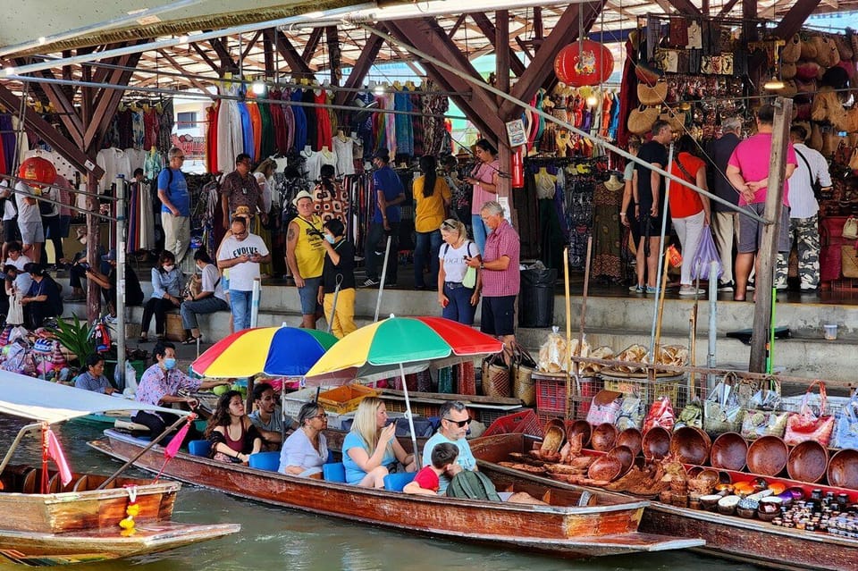 BKK : Private Damnoen Saduak Floating Market & Train Market - Damnoen Saduak Floating Market