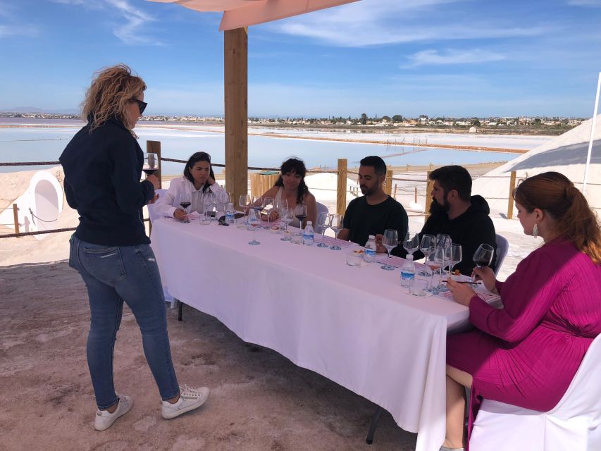 Blind Wine Tasting, and Local Products in the Pink Lagoon - Tasting Local Products and Olive Oils