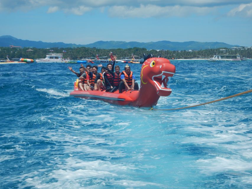 Boracay: Inflatable Banana or Dragon Boat Ride - Pricing and Duration