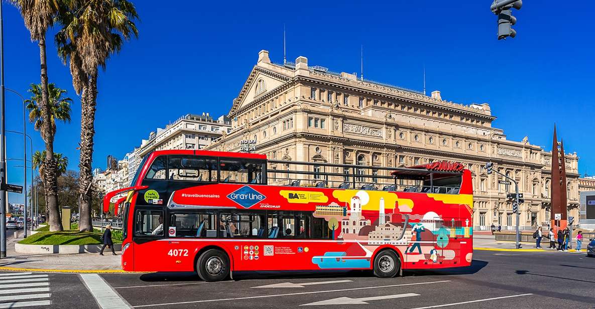 Buenos Aires: Hop-On Hop-Off City Bus Tour - Additional Services Available