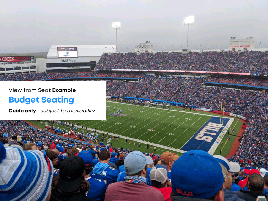 Buffalo: Buffalo Bills Football Game at Highmark Stadium - Nearby Attractions and Dining