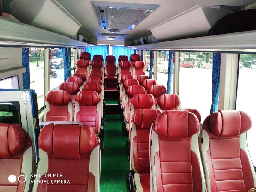 Bus Ticket From Cat Ba Island to Ninh Binh ( Tam Coc ) - Services Included in Ticket