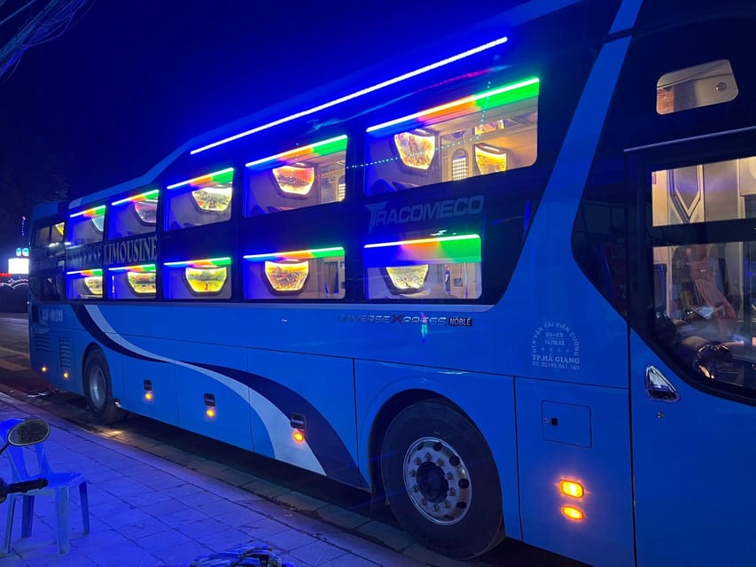 Bus Transfer Service From Hanoi to Ha Giang - Amenities on Board