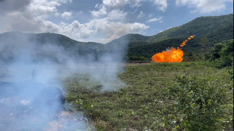 Cambodia Fire Range Phnom Penh - Experience Inclusions