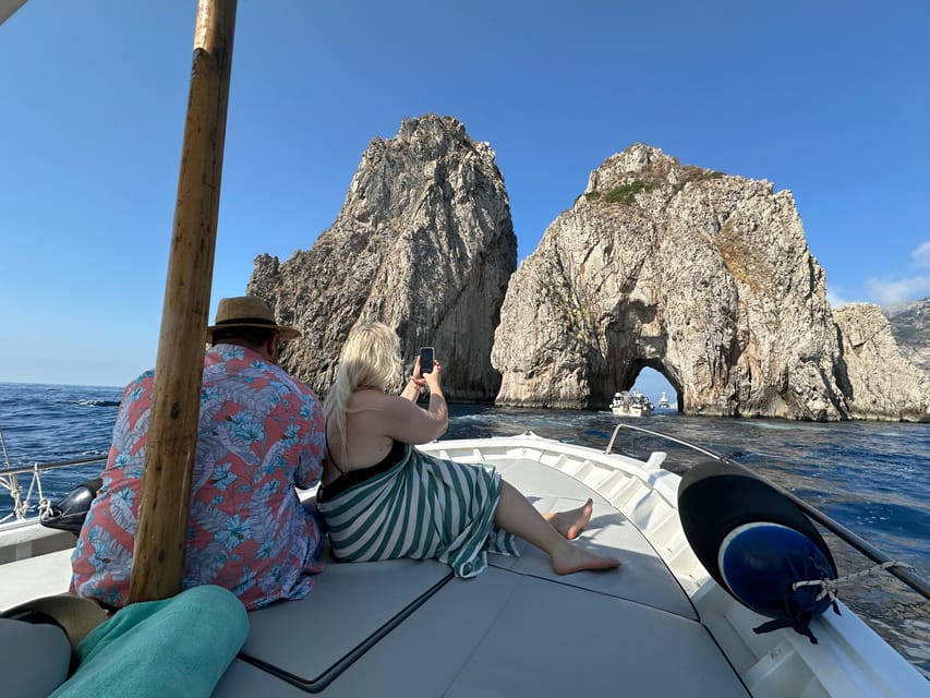 Capri Boat Tour With Faraglioni Rocks - What to Bring