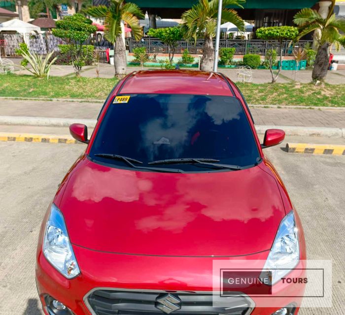 Car Transport: Mactan Airport to Oslob - Inclusions and Exclusions