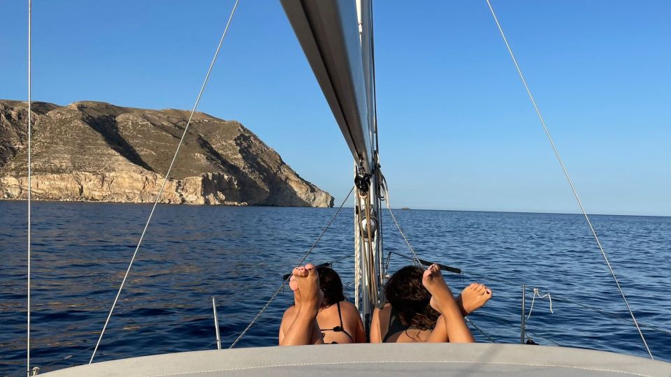 Carboneras: Cabo De Gata Caves and Los Muertos Sailing Tour - Included Features