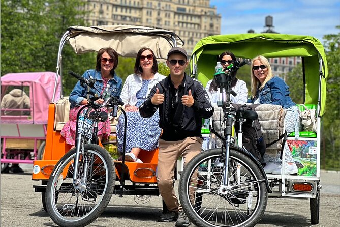 Central Park Film Spots Pedicab Tour - Booking Process