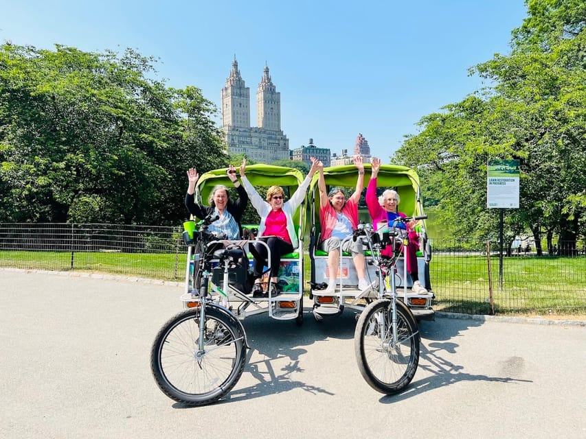 Central Park Pedicab Tour / Photo Stops - Capture Memorable Moments