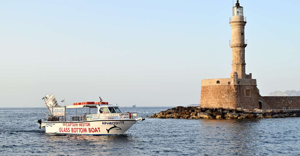 Chania Town: Glass-Bottom Boat Cruise to Thodorou & Lazareta - Frequently Asked Questions