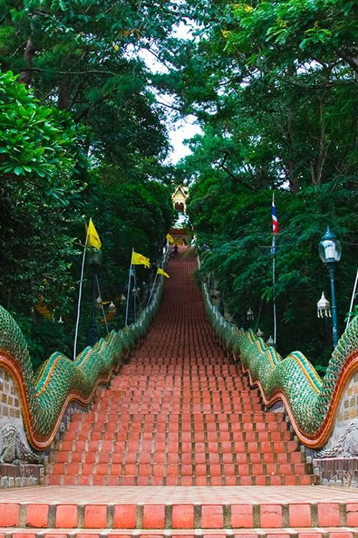 Chiang Mai Evening Tour WAT UMONG and DOI SUTHEP Temples - Sunset Views