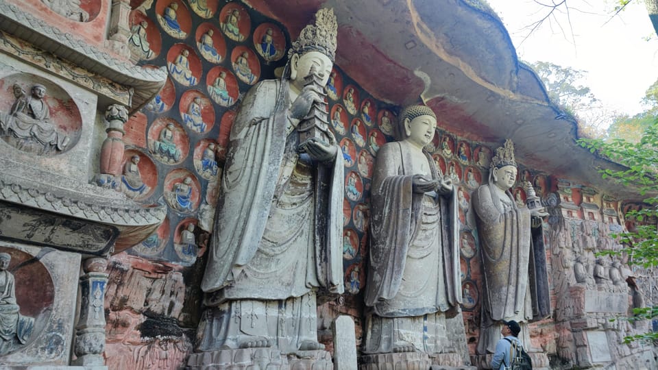 Chongqing: Highlights of Dazu Rock Carvings Day Trip - Narrative Mural