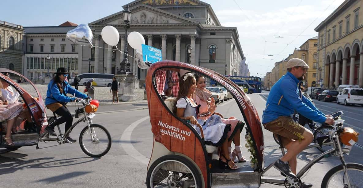 City & English Garden Private Guided Pedicab / Rikscha Tour - Customer Feedback