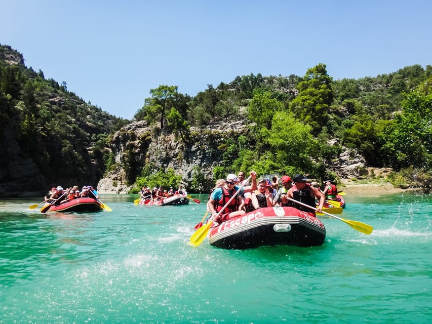 City of Side/Antalya/Kemer/Alanya: Koprulu Canyon Rafting - Important Information