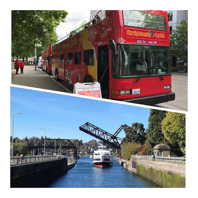 City Sightseeing Seattle: HOHO Bus Tour + Locks Cruise - Booking and Cancellation Policy