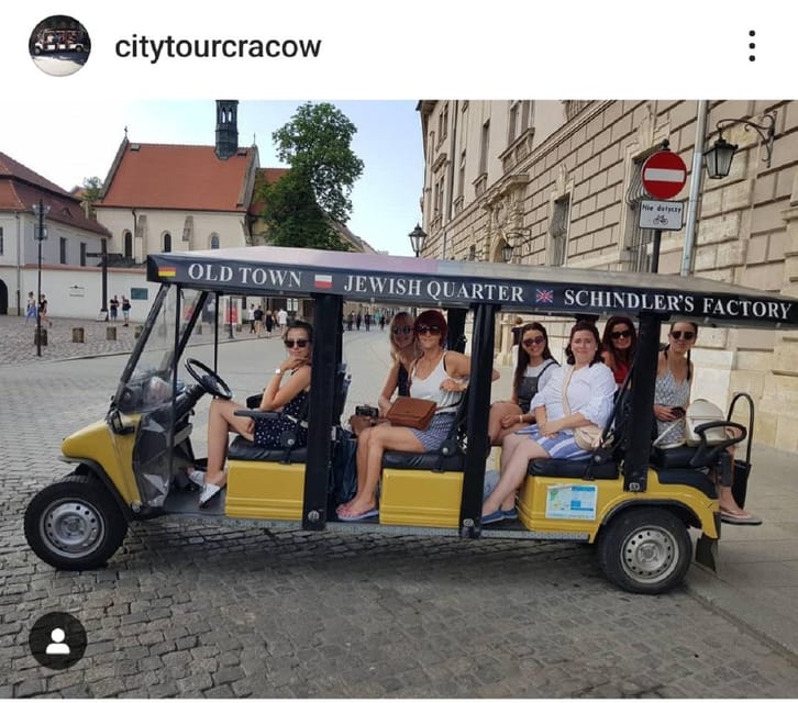 City Tour Cracow Golf Car Join the Group It Will Be Cheaper - Tips for Enjoying Your Tour