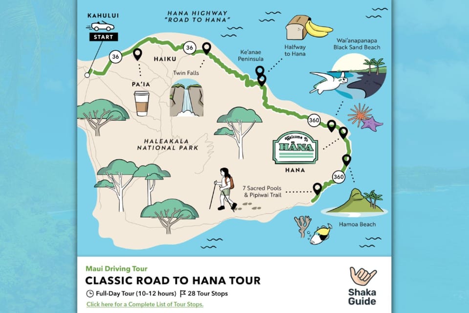 Classic Road to Hana Audio Tour Guide - What to Bring