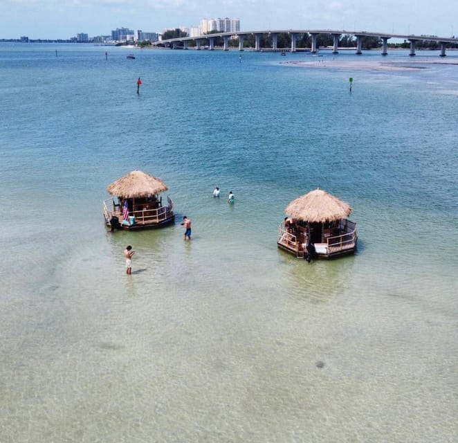 Clearwater Beach: Island Sandbar & Swim Tiki Cruise - Meeting Point