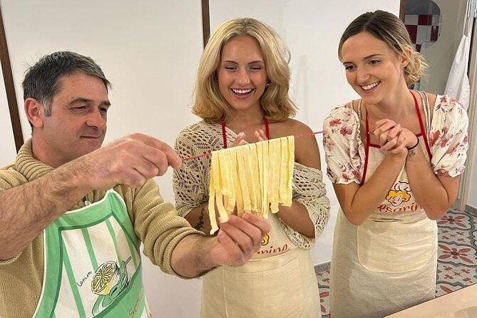 Cooking Class With Pasta, Mozzarella and Tiramisu With Wine - Confirmation and Accessibility