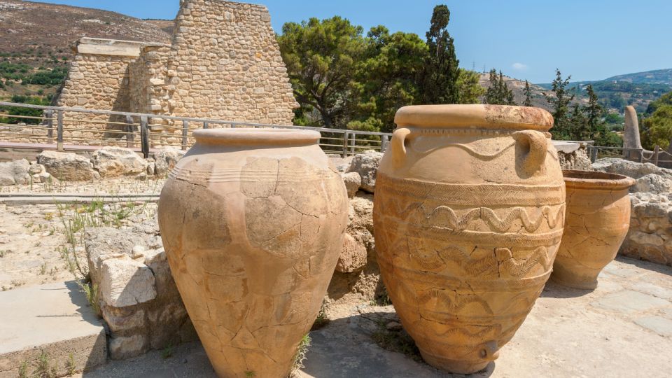 Crete: Knossos, Lasithi, Zeus Cave and Olive Farm Combo Tour - Vidiani Monastery Discovery