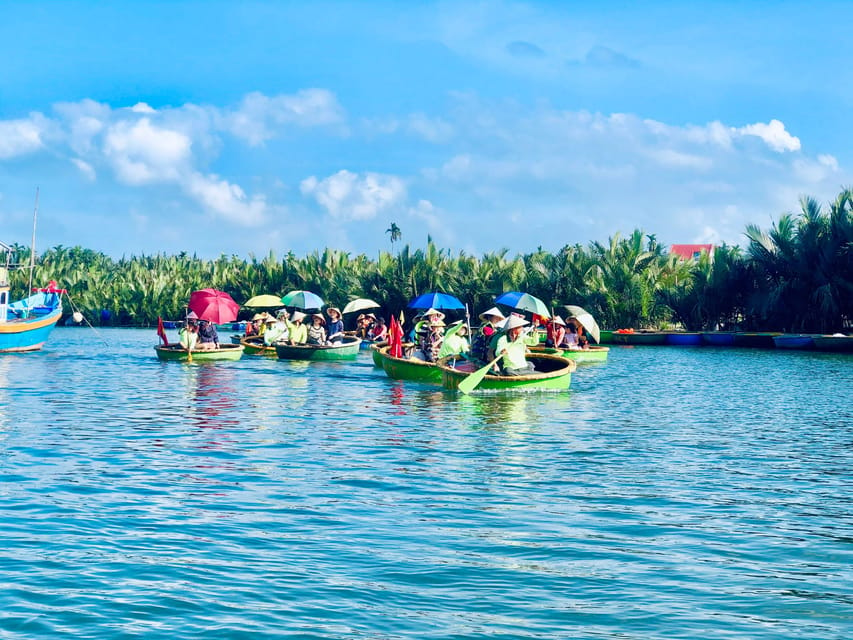 Da Nang : Bamboo Basket Boat - Hoi An City W Release Lantern - Experience the Basket Boat Ride